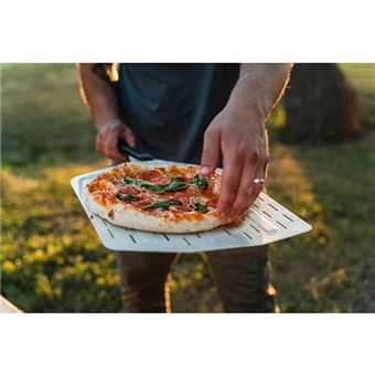Pelle à pizza perforée de 35 cm Ooni UU-P06500 Argent et Noir - Achat &  prix