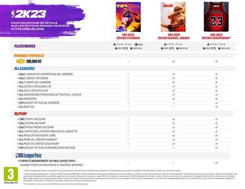 NBA 2K23 Switch : les offres disponibles