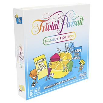 Jeu de société Hasbro Gaming Trivial Pursuit Famille - 1