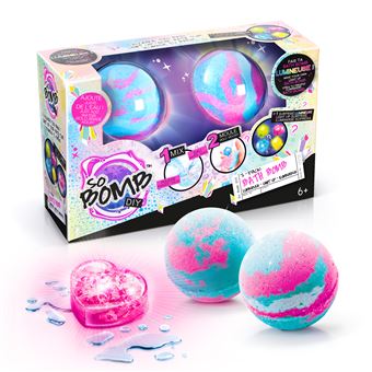 Jeu créatif So Bomb Diy 2 Bombes de Bain Lumineuses