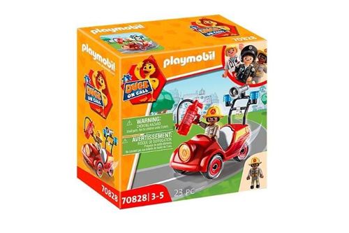 Playmobil Duck On Call - Voiturette De Pompier