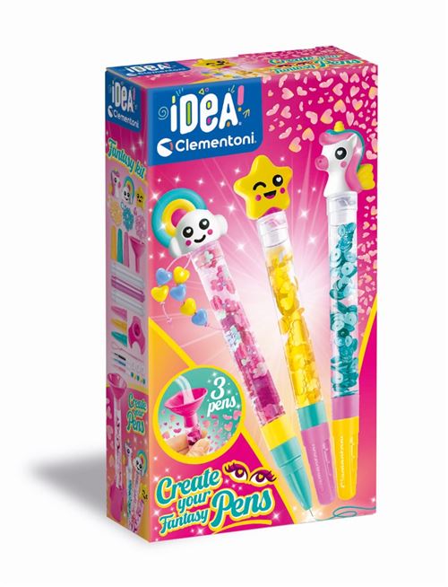 Jeu créatif Clementoni Crée tes stylos Fantaisie