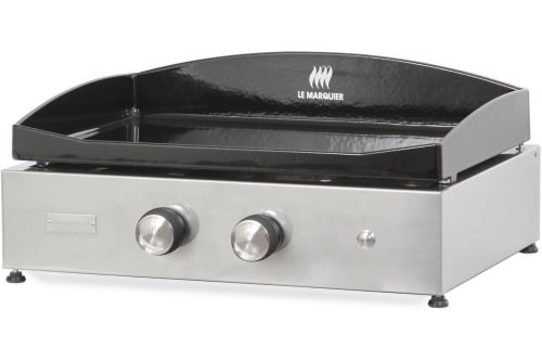 Plancha à gaz Le Marquier Vintage Pure PLVP260I 5400 W Gris et Noir
