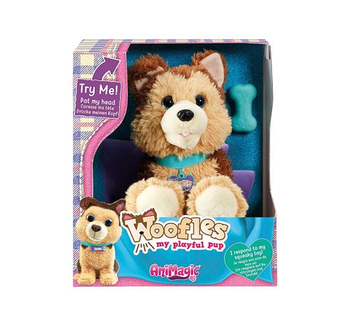 chien peluche interactif