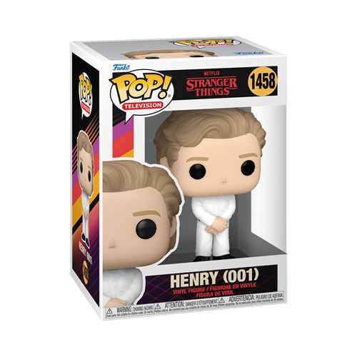 Funko Stranger Things Pop! Tv Vinyl Henry 001 9 Cm Figure Blanc