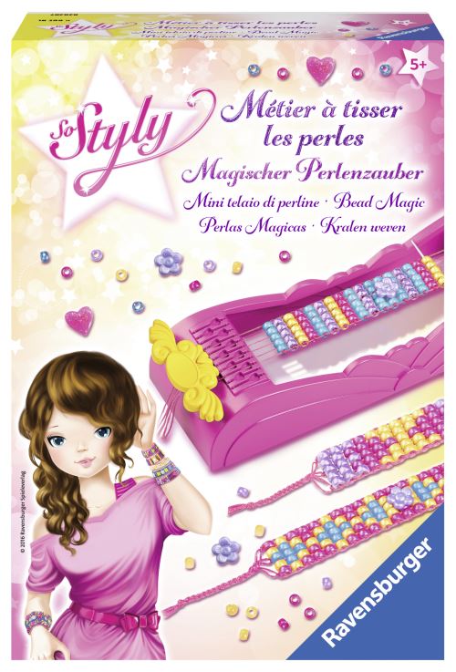 Kit créatif Métier à tisser des perles So Styly Ravensburger