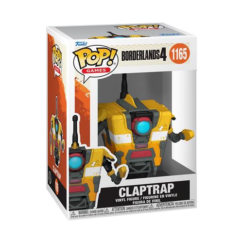 Borderlands 4 Figurine POP! Claptrap 9 cm - vue 2