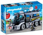 Playmobil City Action Les policiers d'élite 9360 Camion policiers d'élite avec sirène et gyrophare