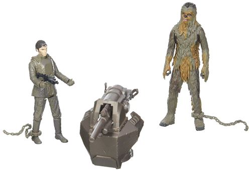 Playset Star Wars Han Solo avec Chewbacca