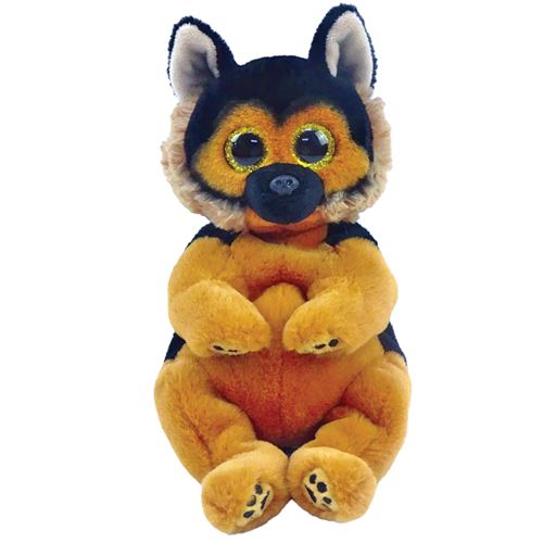 Ty Multicolore Peluche Beanie Babies Small Ace Le Berger Allemand 15 Cm