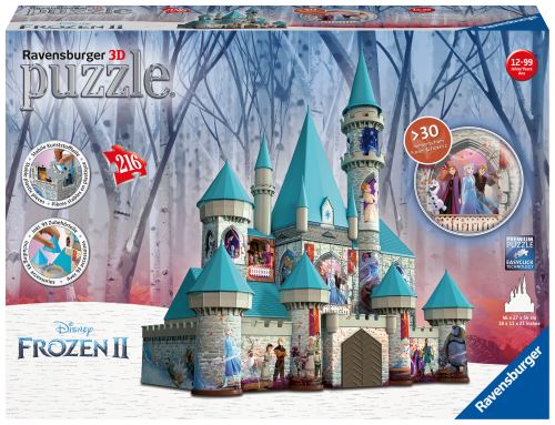 Puzzle 3D Ravensburger Château de La Reine des Neiges Disney Frozen 2