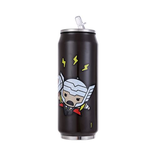 Canette isotherme Miniso Marvel Thor 400 ml Noir