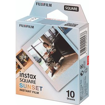 Papier Photo instantané Fujifilm Instax Square Sunset 10 films - Pellicule  ou papier photo - Achat & prix