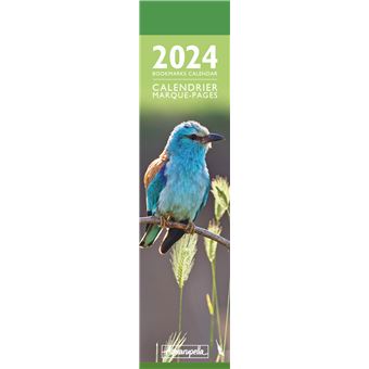 Calendrier Marque-Pages Pictura 2024 Oiseaux