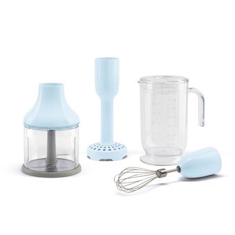 Pack de 4 accessoires pour Mixeur Plongeant Smeg HBAC11PB Bleu Azur