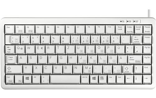 Cherry Compact-Keyboard G84-4100 - Clavier - Usb - Suisse