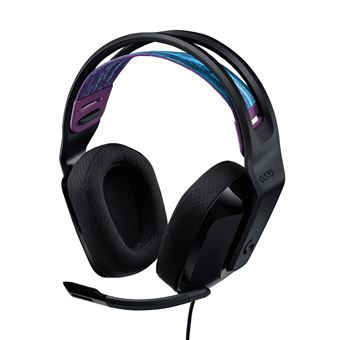 Casque Gaming Filaire Logitech G335 avec Micro pour PC, PS, Xbox noir - 1