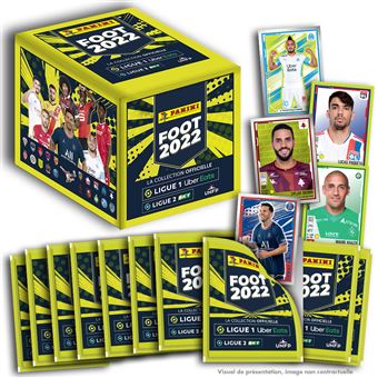 Foot 2023 - boîte de 50 pochettes - Panini - Cartes à