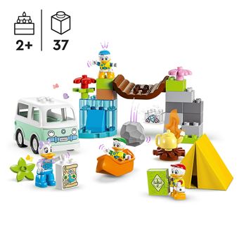 Lego 10946 duplo town aventures en camping-car en famille jouet