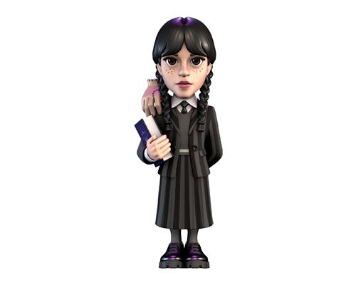 Figurine Minix Séries TV Mercredi Addams avec La Chose 12 cm