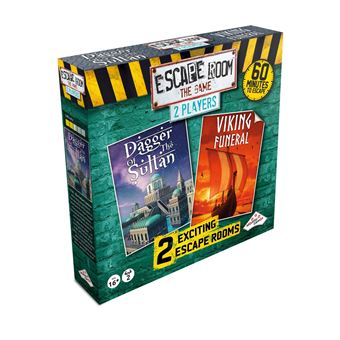 Jeu de stratégie Riviera Games Coffret 2 jeux Escape Room Dual player 3