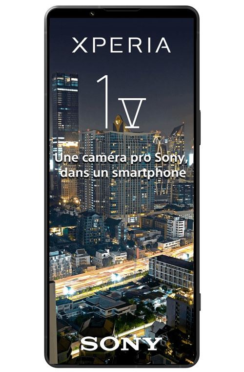 Smartphone Sony Xperia 1 V 6,5 5G Double SIM 256 Go Noir