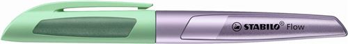 Stylo plume Stabilo Flow cosmetic Vert et Violet