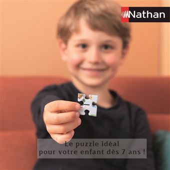 Puzzle enfant - NATHAN - Cherche et trouve : Au jardin - 60 pièces