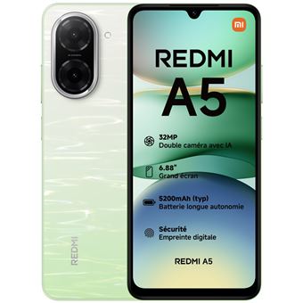 Xiaomi Redmi A5 Dual nano SIM 128 GB 6.88" Groen - 1