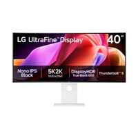 Ecran PC LG UltraFine Display 40U990A-W 40" Incurvé 5K Blanc