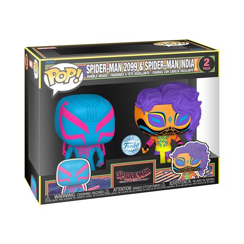 Pack 2 Figurines Funko Pop Comics Marvel Spider-Man 2099 & Spider-Man India État correct -  reconditionné disponible sur Fnac