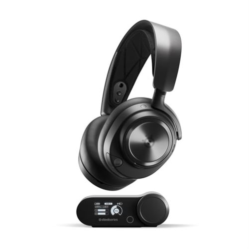 Casque PC Gaming Bluetooth SteelSeries Arctis Nova Pro Wireless Noir