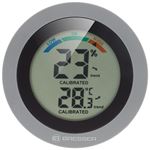 Thermomètre d'intérieur Bresser Circuiti Neo 7000006 Gris