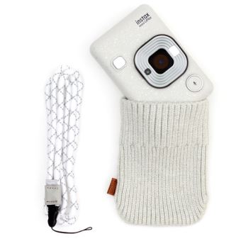 Fujifilm Mini Instax LiPlay Stone White + Pack