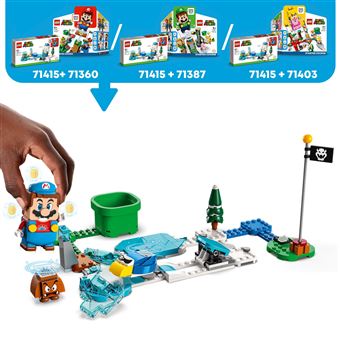 LEGO Super Mario 71415 - Ice Mario Suit and Frozen World Expansion Set