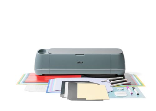 Pack Machine de découpe Cricut Maker 4 Gris + kit essentiel