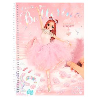 Dessin et coloriage enfant Top Model Carnet Coloriage Create Ballet