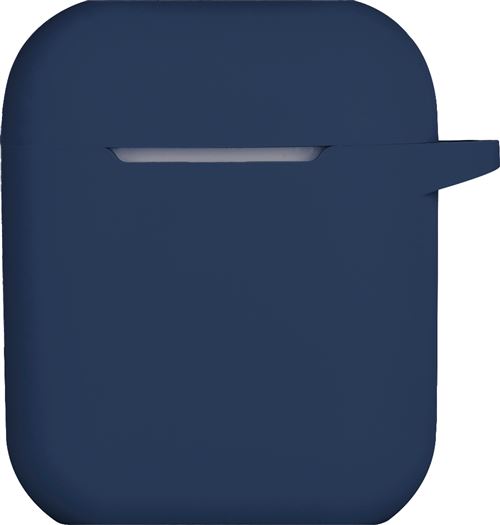 Etui en silicone robuste On Earz Mobile Gear pour AirPods 1 et 2 Bleu