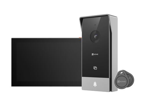 Ezviz Noir Visiophone Connecté Hp5 2Mp