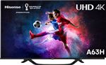 TV HISENSE 50A63H 4K HDR Smart TV Dolby Vision pied central 2022