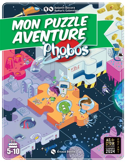 MON PUZZLE AVENTURE : PHOBOS 42 pièces Blackrock - vue 2