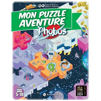 Jeu d'enquête Gameflow Mon Puzzle Aventure Phobos 42 pièces