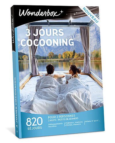 Coffret Cadeau Wonderbox 3 Jours Cocooning - Coffret Cadeau - Achat ...