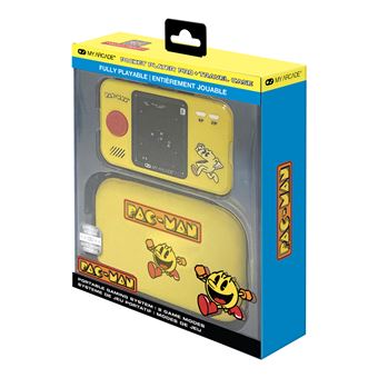 Système gaming portable Just For Games Pocket Player Pro Pac-Man + Housse de transport