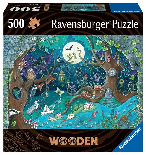Puzzle En Bois 500 Pièces Ravensburger Forêt Fantastique