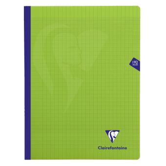 Cahier de 192 pages séyès Clairefontaine Mimesys 24 x 32 cm Modèle aléatoire