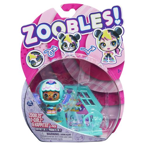 Zoobles Multicolore Pack De 1 Z Girlz Modèle Aléatoire