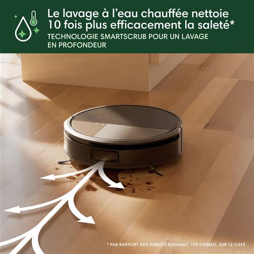 Aspirateur robot iRobot Roomba Max 705 Combot Robot + AutoWash