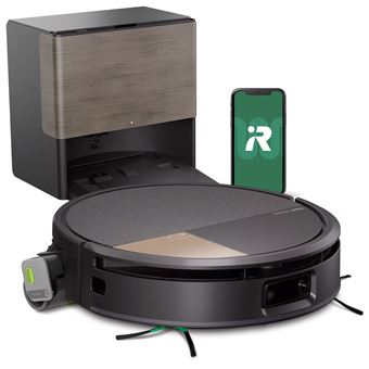 Aspirateur robot iRobot Roomba Max 705 Combot Robot + AutoWash dock, Noir - 1