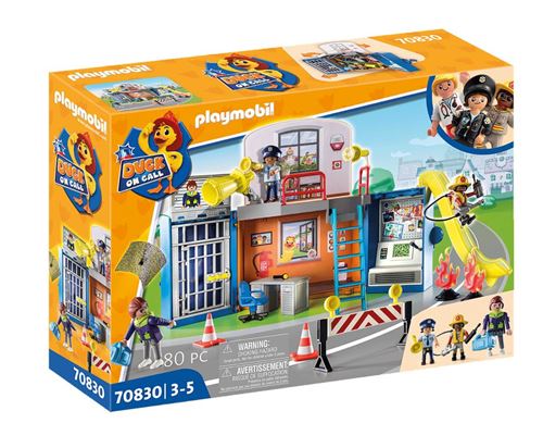 Playmobil 70830 Duck On Call Centre Opération Mobile